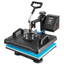 8 in 1 Heat Press Machine 12&quot;x15&quot; Digital Transfer T-shirts Mug Hat Plat... - £231.40 GBP