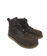 KEEN MENS SAN JOSE 6" WP ALUMINUM TOE Work Boots CASCADE BROWN/BLACK Siz... - $85.49