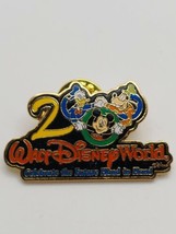 Walt Disney World Celebrate Future Hand in Hand 2000 Mickey Donald Vintage Pin - £19.30 GBP