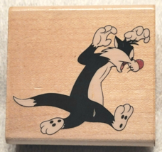 Sylvester Rubber Stampede, Looney Tunes, &quot;Bad Ole Puddy Tat&quot; 022-E - NEW VTG - £10.11 GBP