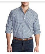 *Polo Ralph Lauren Men Stretch Slim Fit Poplin Long Sleeve Shirt Size XXL - $86.22 CAD