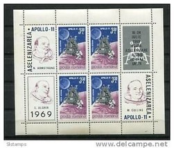 Romania 1969 Mi Block 72 MNH Space Apollo 11 - £3.95 GBP
