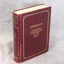 Strong&#39;s Exhaustive Concordance of the Bible Dictionary Hebrew and Greek - $58.79