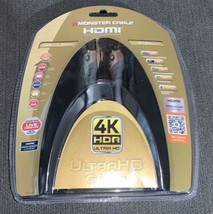 Monster 4K Hdr Ultra Hd Gold 60Hz 21.0Gbps 6ft Hdmi Cable - Premium Hdmi - New - £18.09 GBP
