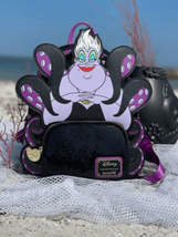 Loungefly Disney Villains Sequin Ursula Cosplay Mini Backpack - £118.03 GBP