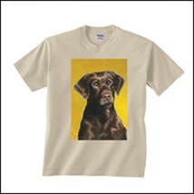 Dog Breed CHOCOLATE LAB Youth Size T-shirt Gildan Ultra Cotton...Reduced... - $7.50