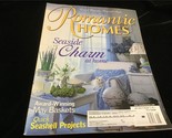Romantic Homes Magazine May 2002 Seaside Charm at Home. Seashell Projects - $12.00