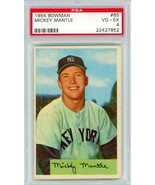 1954 Bowman Mickey Mantle #65 PSA 4 P1265 - $2,064.15