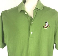 Greg Norman Golf Disney Grumpy Polo Shirt XL Seven Dwarfs Shark Embroidered - £35.37 GBP