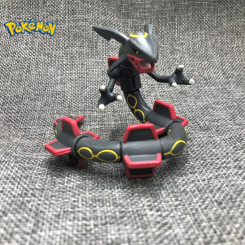 7-9cm Pokemon Sky Dragon Rayquaza Action Figure Toys Cartoon Blacksnake Arzeus - £16.06 GBP+