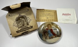 Edwin M Knowles Annie and Sandy Collector Plate First Issue Little Orphan Annie - £23.49 GBP