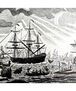 Greenland Whaling Fishery 1926 Nautical Antique Print Whale Hunting DWW4B - $35.02 CAD