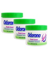 Lot of 3 Odorono Cream  Anti-perspirant Deodorant Fresh Scent 60g - $17.99