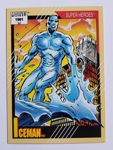 1991 Iceman Marvel Trading Card Superhero Comics # 8 Comic Book Impel - £5.53 GBP