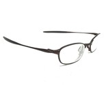 Oakley 2 11-614 Red Brille Sonnenbrille Rahmen Rechteckig Brown Voll Fel... - $68.35