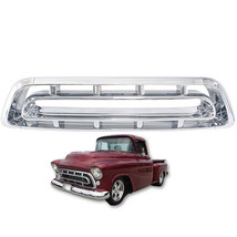 57 Chevy Pickup Truck Chrome Steel Front Grill Grille Assembly Chevrolet 1957 - £657.82 GBP