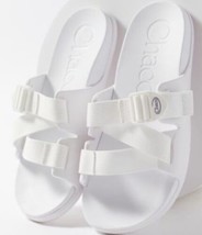 Chaco Damen Größe 8 Chillos Slide Slipper Komfort Sandalen Weiß JCH10826... - £19.73 GBP