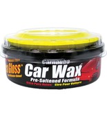 Car Wax Paste Carnauba Ultra Gloss with Applicator 10oz HS - $253.58 MXN