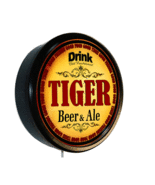 TIGER BEER AND ALE CERVEZA LIGHTED WALL SIGN - £47.50 GBP