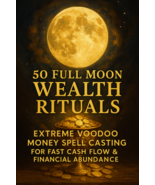 50 Full Moon Wealth Rituals – Extreme Voodoo Money Spell for Fast Abundance - €38,29 EUR