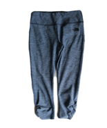 The North Face Women&#39;s Blue Heathered Motivation Ruched Crop Leggings ~S~ - £18.37 GBP
