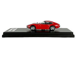 Toyota 2000GT RHD Right Hand Drive Red 1/64 Diecast Car LCD Models - $45.51
