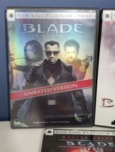 Wesley Snipes Blade 1 2 3 Trinity DVDs Action Horror Lot of 3 Movies No Scratch - £4.72 GBP