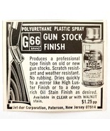 1968 Jet Aer G66 Gun Stock Finish Polishing Advertisement Hunting E91E - $367.32 MXN