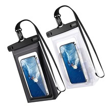 Waterproof Phone Pouch Floating, 2 Pack IPX8 Cellphone Dry X - £46.24 GBP