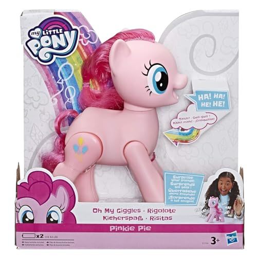 My Little Pony Toy Oh My Giggles Pinkie Pie - 8" Interactive Toy with Sounds & M Item image 5