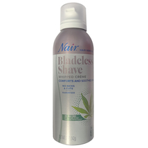 New NAIRNair Spray Bladeless Shave Whipped Cream Hair Remover, 5 Oz - $9.49