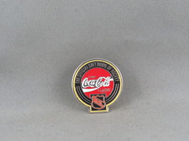 Vintage Hockey Pin - Coca-Cola NHL Sponsor - Stamped Pin  - $15.00