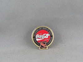 Vintage Hockey Pin - Coca-Cola NHL Sponsor - Stamped Pin  - £12.02 GBP