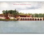 New Pavilion Douglas Park Chicago Illinois IL UNP DB Postcard P18 - $4.04