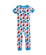 Elmo and Cookie MonsterToddler Short-Sleeved Footless Cotton Pajama Sleeper - $368.12 MXN
