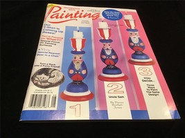 Painting Magazine July/August 1993 Uncle Sam Candle sticks, Painting T-Shirts - £7.86 GBP