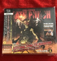 Five Finger Death Punch-The Wrong Side Of Heaven Vol 1  2013 2CD SHM Japan FFDP - £23.49 GBP