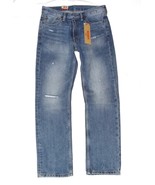 NWT Levis 514 Straight Daisy Chain 005140926 Jeans Factory Destroyed 30x30 - $530.18 MXN