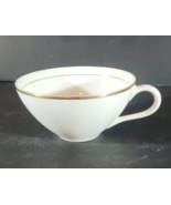 SONNET TEA CUP Fine China Japan White with Gold Trim - $9.11 CAD