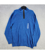 Alfani Knitted Quarter-Zip Sweater Men&#39;s Acapulco Mock Neck Long Sleeves... - $363.77 MXN