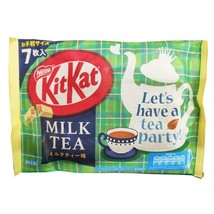 Japanese Kit Kat Milk Tea Flavor White Chocolates Limited Edition - US S... - $12.16