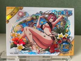 One Piece Anime Collectable Trading Card UR Insert REIJU Refractor Card # 10 - £6.29 GBP