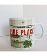 1999 Starbucks 20 oz. Ceramic Coffee Cup Mug Pike Place Commemorative 1st Store - $29.99