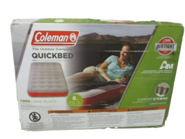 Coleman QuickBed Single-High Inflatable Air Mattress, Twin Bed - £58.73 GBP