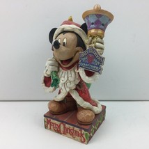 2006 Disney Traditions Jim Shores &quot;Old St. Mick&quot; Mickey Figurine Christmas Santa - £47.54 GBP