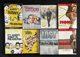 TV on DVD Monk - Lost - Prison Break - Breaking Bad - Always Sunny - Lot of 13 - $40.00