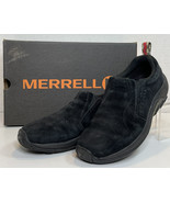 Merrell Womens Jungle Moc Midnight Black Hiking Shoes Slip On Clogs Size... - $44.24 CAD