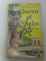 Queen Of Sheba, Gardner F. Fox 1956 Gold Medal Vintage Sleeze Pb Book 1st Ed - £9.40 GBP