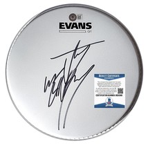 Jay Weinberg Slipknot Signed Evans 10&quot; Drumhead Beckett Authentic Autogr... - £158.48 GBP