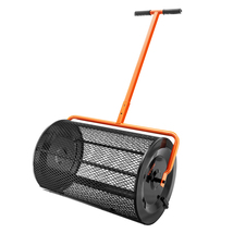 VEVOR Compost Spreader 24&quot; Wide 24.4-25.6&quot; Adjustable Handle Steel Mesh ... - €77,20 EUR